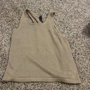 Francescas tan tank top